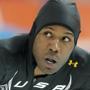 Shani Davis finished 8th in an event where he was aiming to win a third straight gold medal.  
